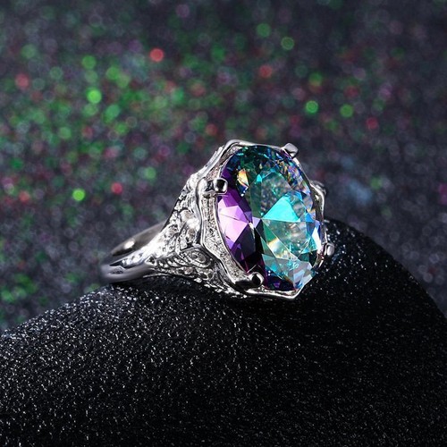 Topaz mystic 925 silver - topaz,